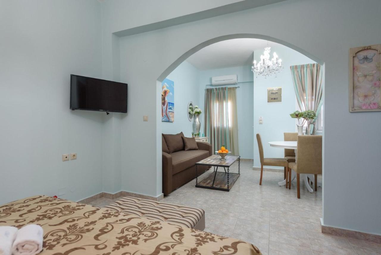 Spyros Apartments With Pool Kalamaki  Exterior photo